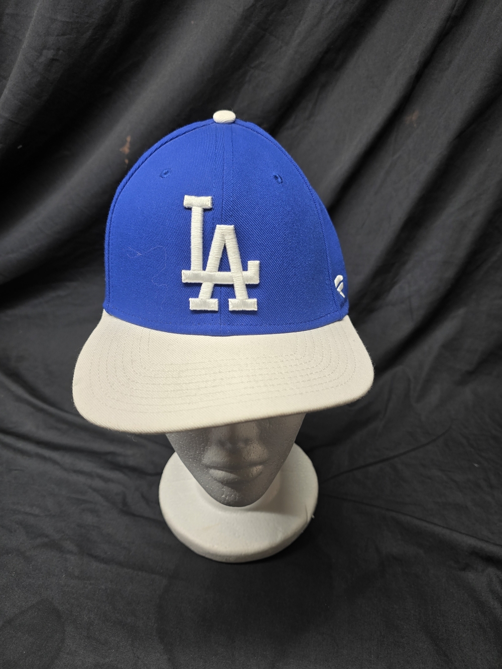 Los Angeles Dodgers Fanatics Royal Blue Cream LA Snapback Hat MLB Cooperstown
